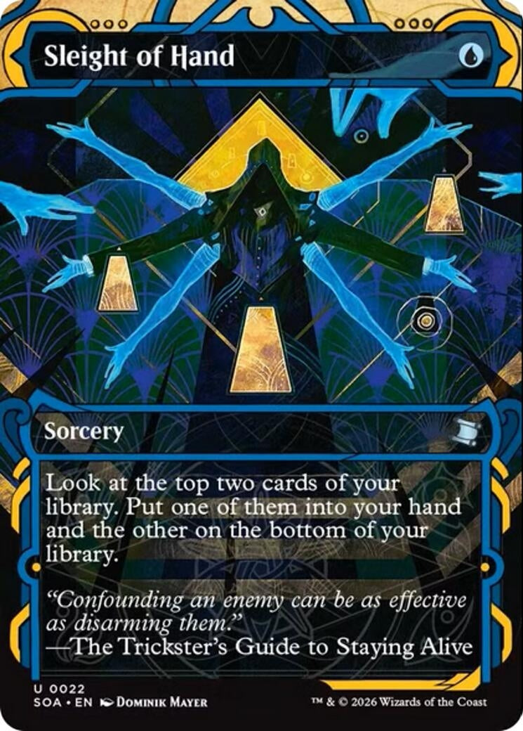Image for Sleight of Hand (22) (SOA) - Magic: The Gathering