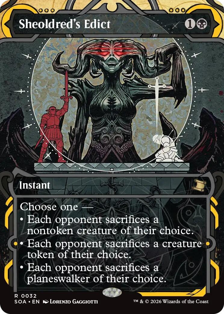 Image for Sheoldred's Edict (32) (SOA) - Magic: The Gathering