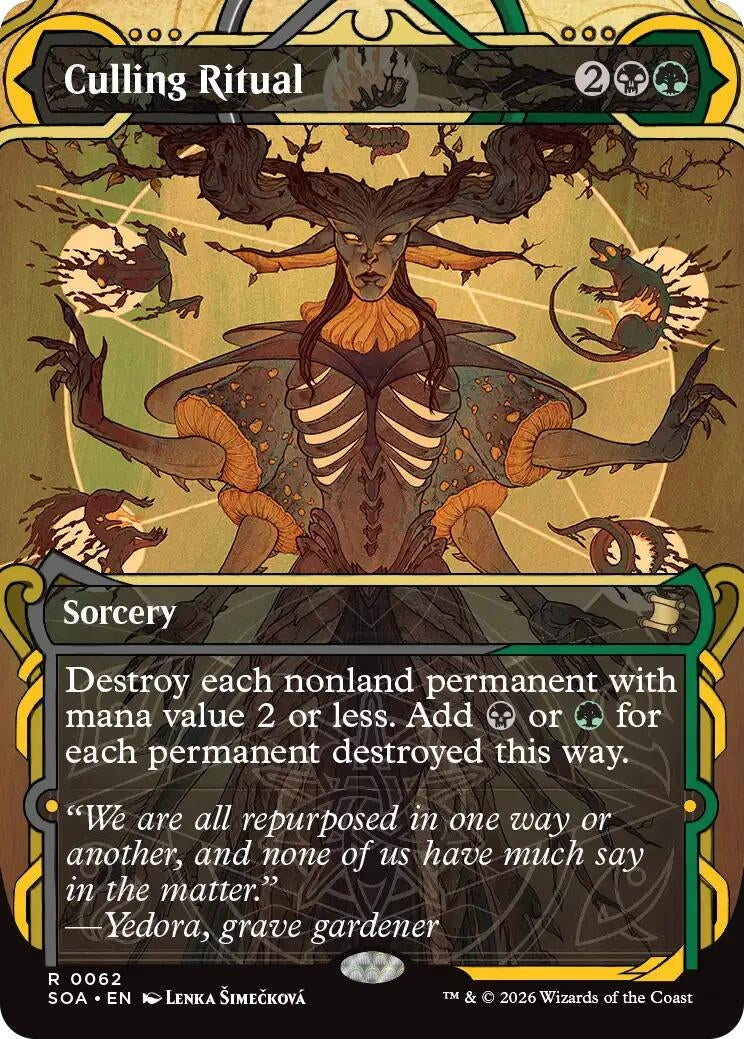 Image for Culling Ritual (62) (SOA) - Magic: The Gathering