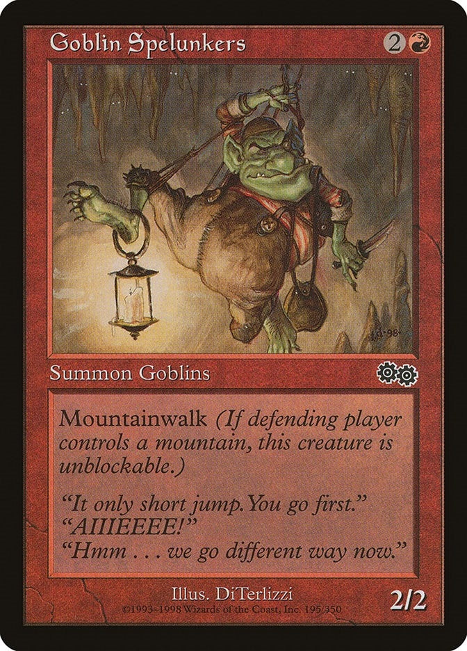 Image for Goblin Spelunkers (195) (USG) - Magic: The Gathering