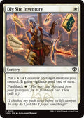 Image for Dig Site Inventory (10) (SOS) - Magic: The Gathering