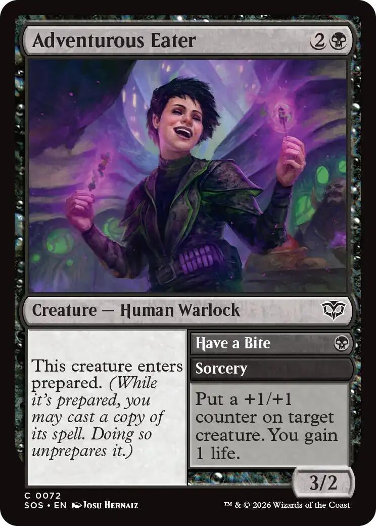 Image for Adventurous Eater (72) (SOS) - Magic: The Gathering
