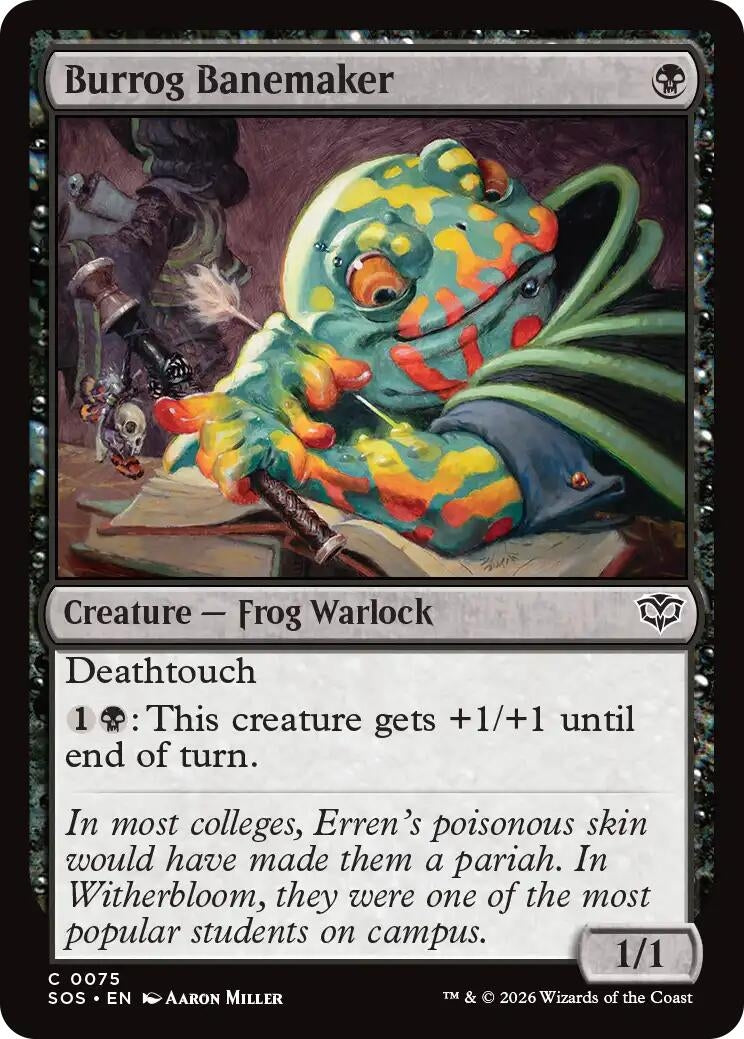 Image for Burrog Banemaker (75) (SOS) - Magic: The Gathering