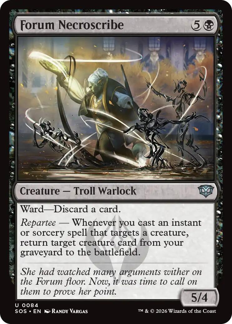 Image for Forum Necroscribe (84) (SOS) - Magic: The Gathering
