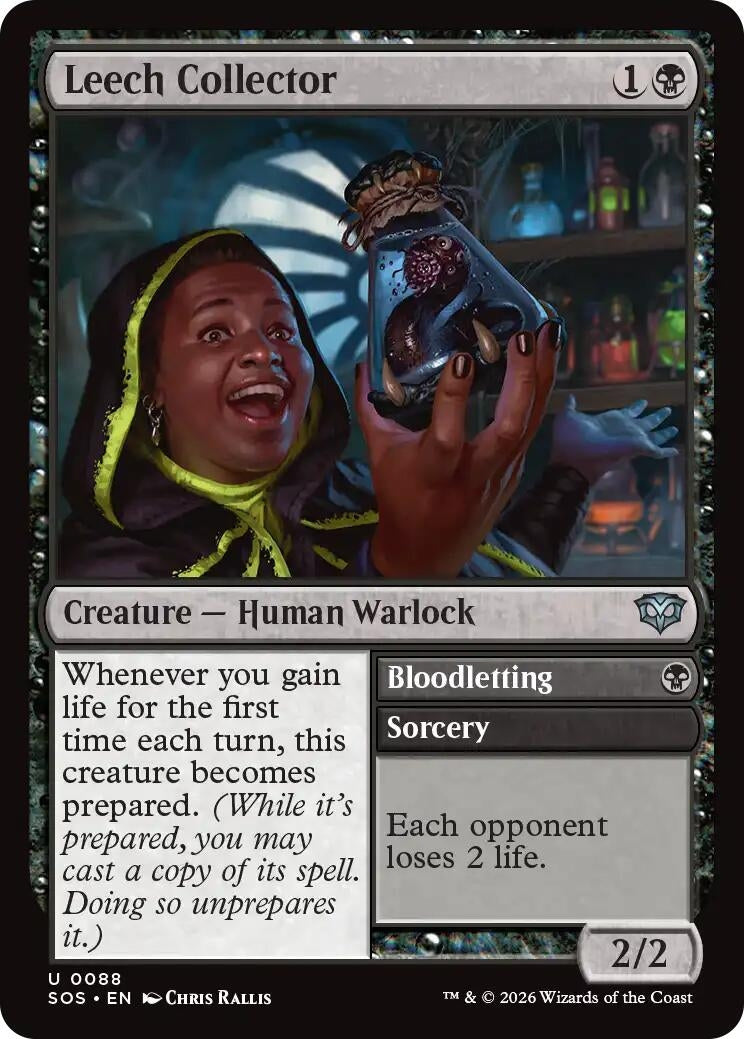 Image for Leech Collector (88) (SOS) - Magic: The Gathering