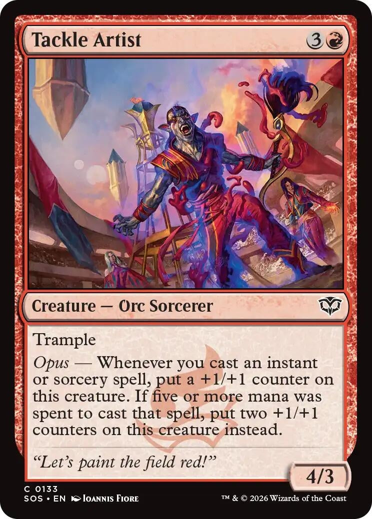 Image for Tackle Artist (133) (SOS) - Magic: The Gathering
