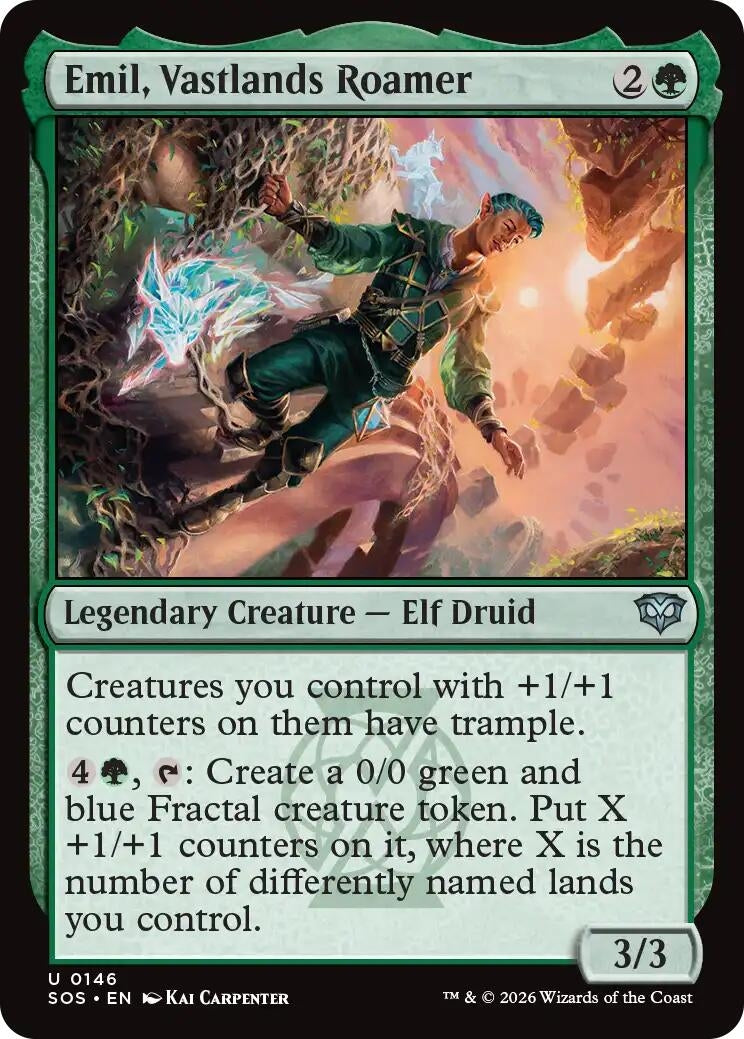 Image for Emil, Vastlands Roamer (146) (SOS) - Magic: The Gathering