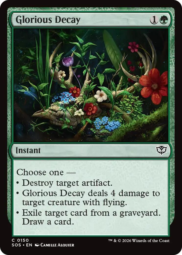 Image for Glorious Decay (150) (SOS) - Magic: The Gathering