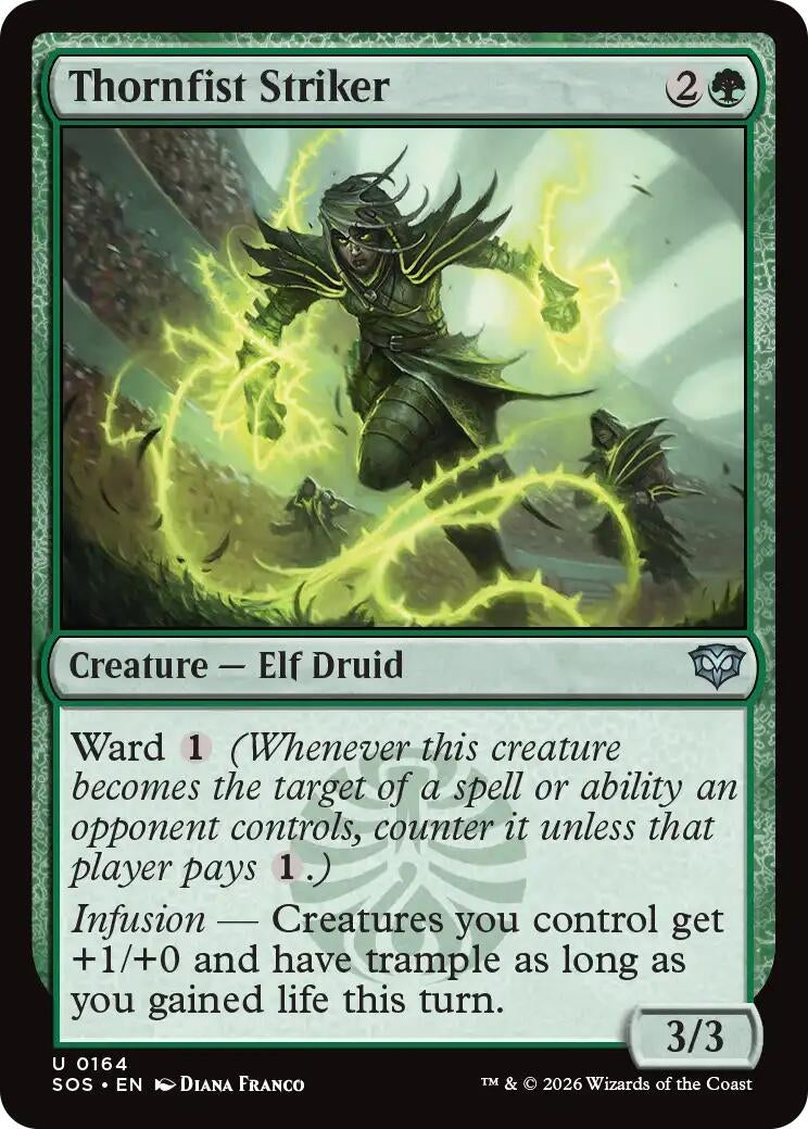 Image for Thornfist Striker (164) (SOS) - Magic: The Gathering