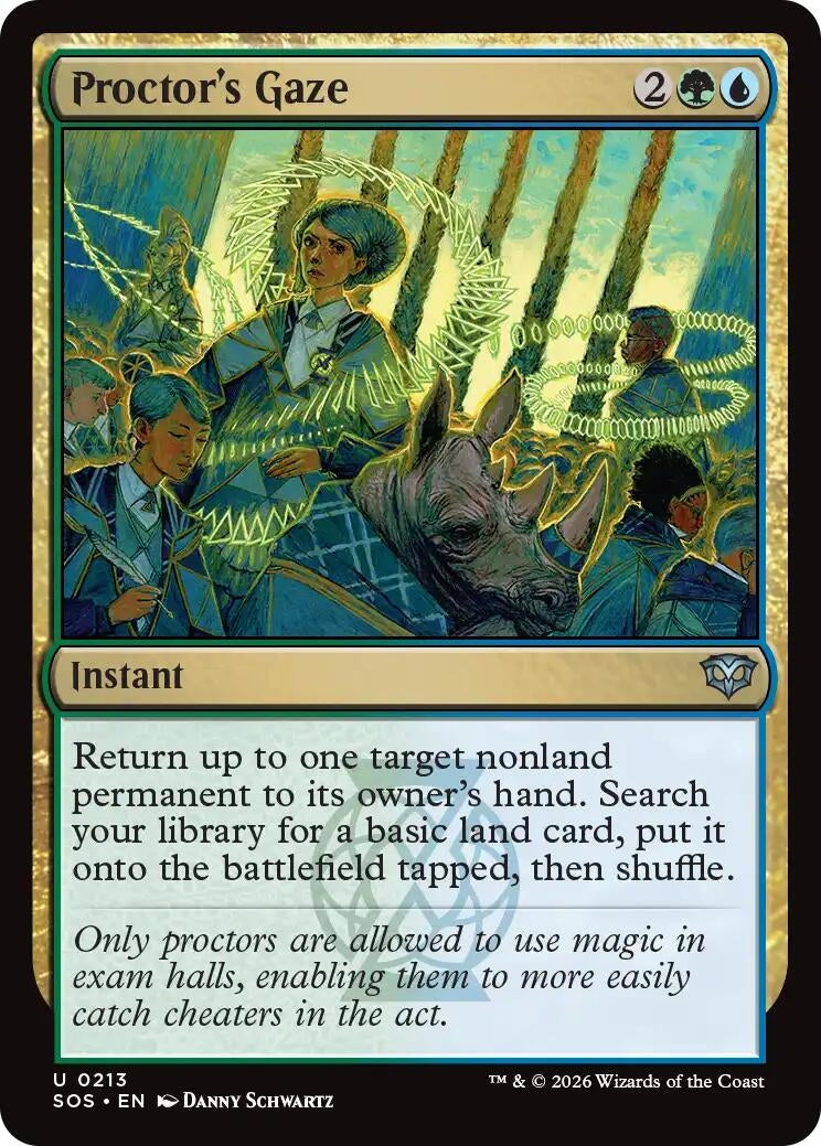 Image for Proctor's Gaze (213) (SOS) - Magic: The Gathering