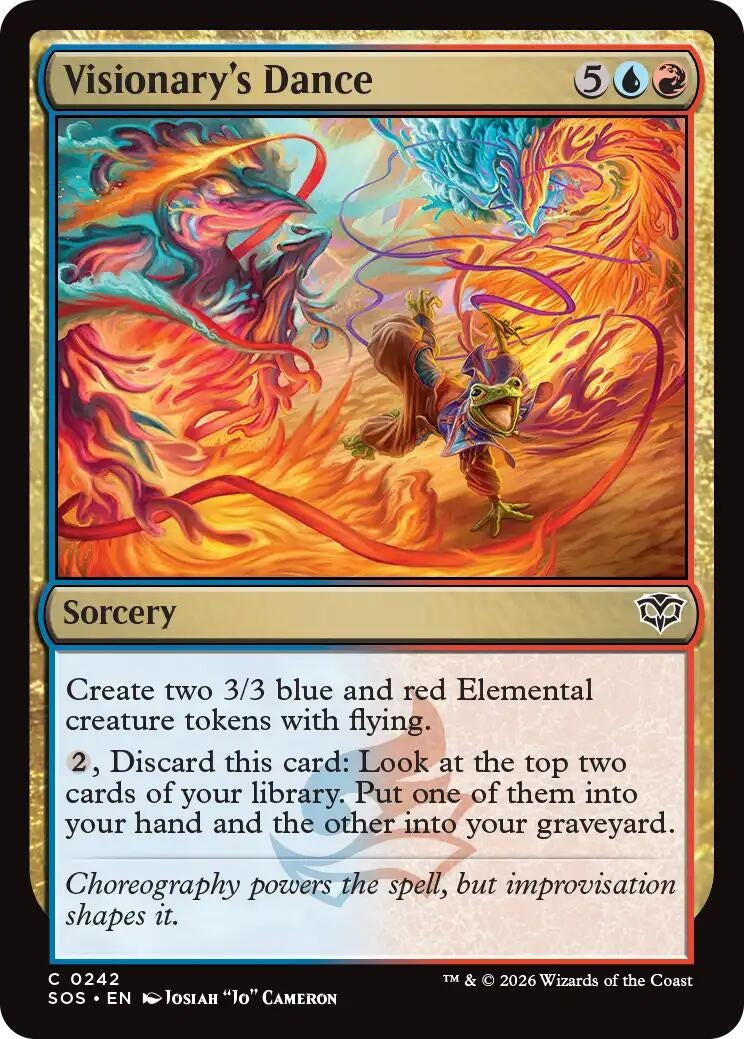 Image for Visionary's Dance (242) (SOS) - Magic: The Gathering