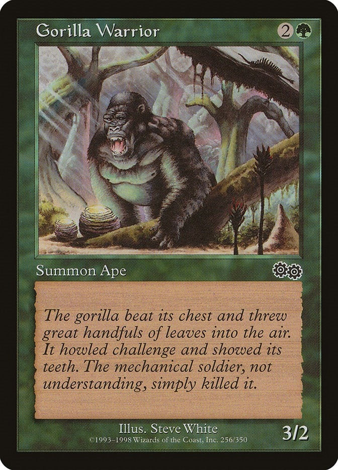 Image for Gorilla Warrior (256) (USG) - Magic: The Gathering