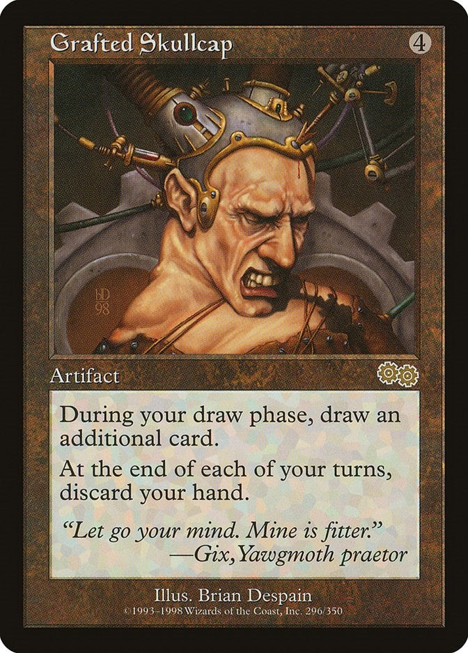 Image for Grafted Skullcap (296) (USG) - Magic: The Gathering