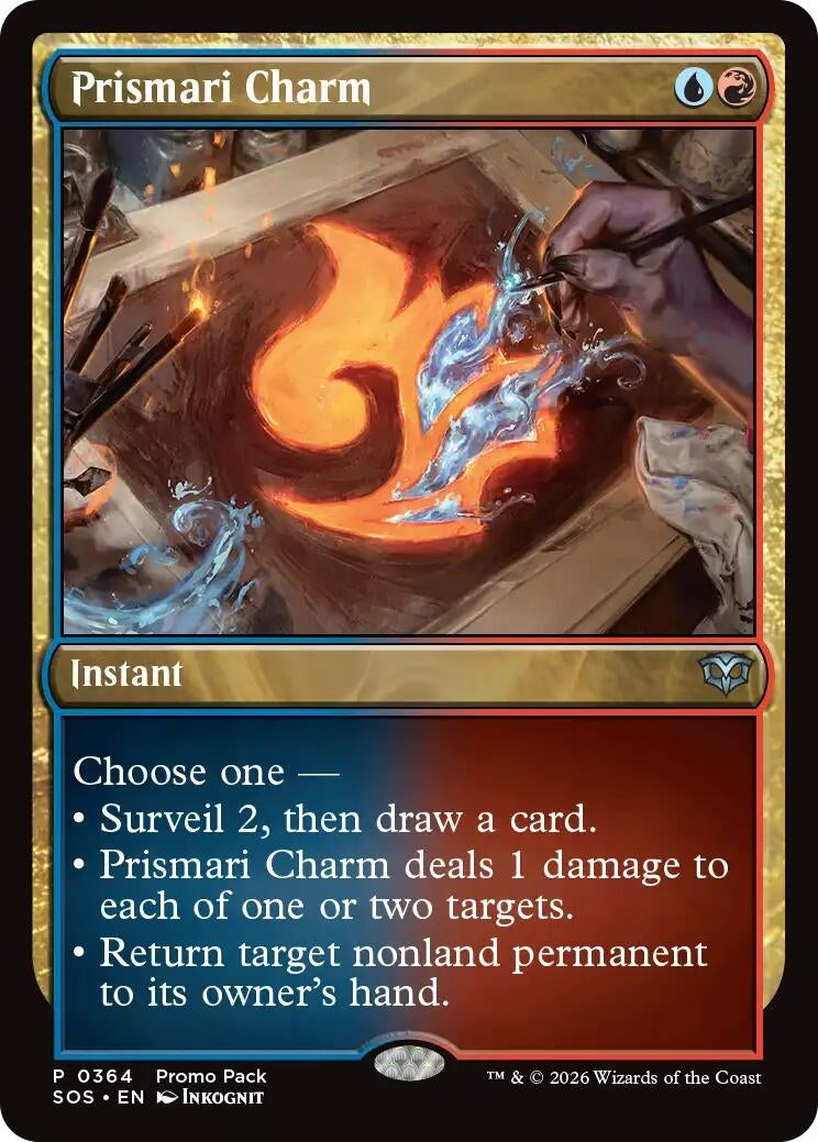 Image for Prismari Charm (364) (PPSOS) - Magic: The Gathering