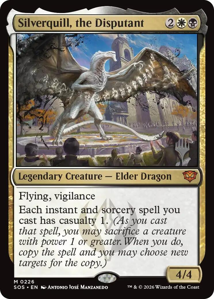 Image for Silverquill, the Disputant (226) (PPSOS) - Magic: The Gathering