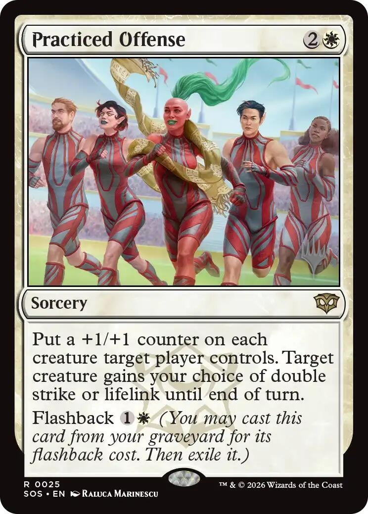 Image for Practiced Offense (25) (PPSOS) - Magic: The Gathering