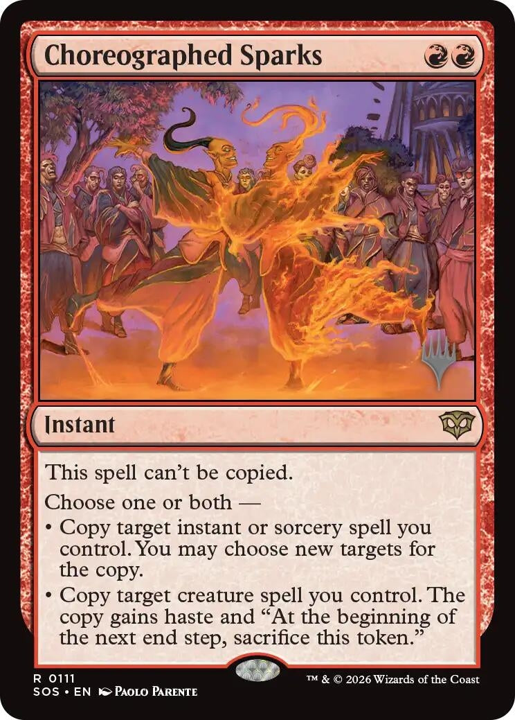 Image for Choreographed Sparks (111) (PPSOS) - Magic: The Gathering
