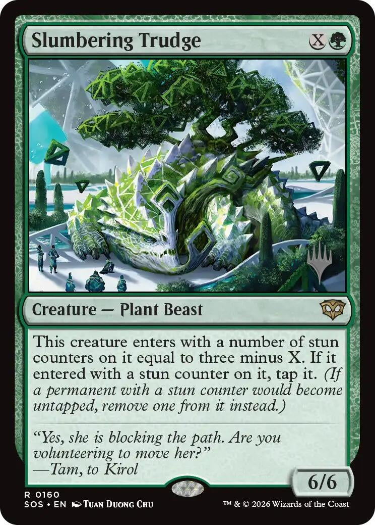 Image for Slumbering Trudge (160) (PPSOS) - Magic: The Gathering