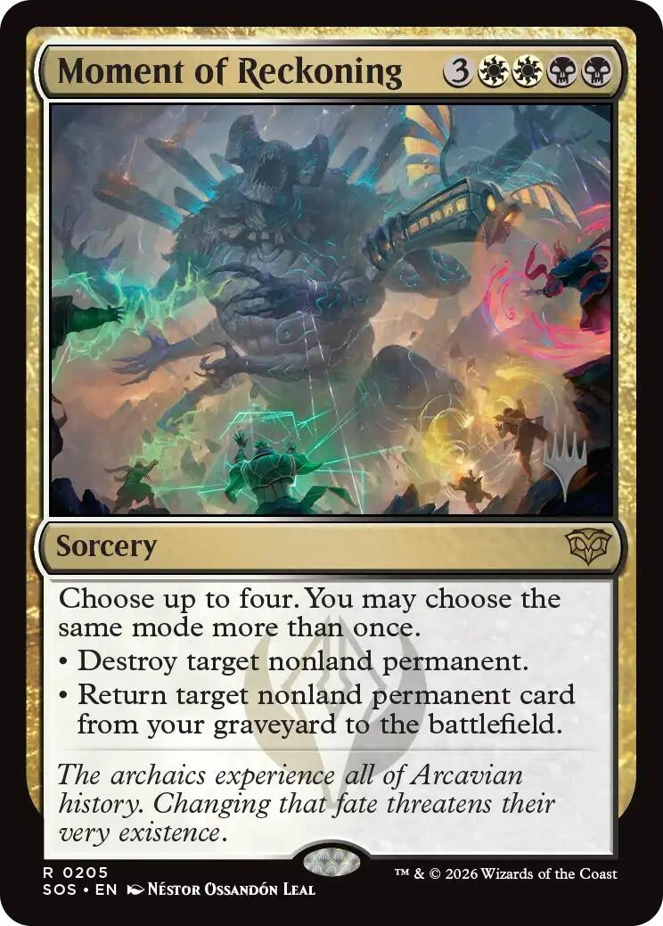 Image for Moment of Reckoning (205) (PPSOS) - Magic: The Gathering