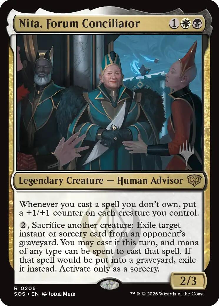 Image for Nita, Forum Conciliator (206) (PPSOS) - Magic: The Gathering