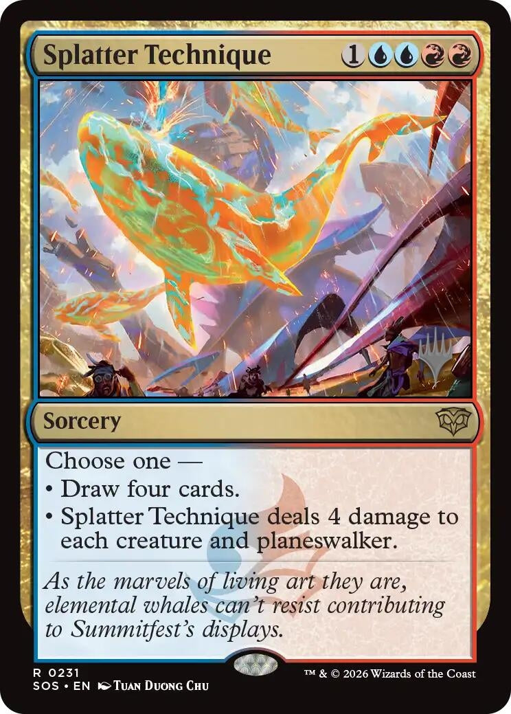 Image for Splatter Technique (231) (PPSOS) - Magic: The Gathering