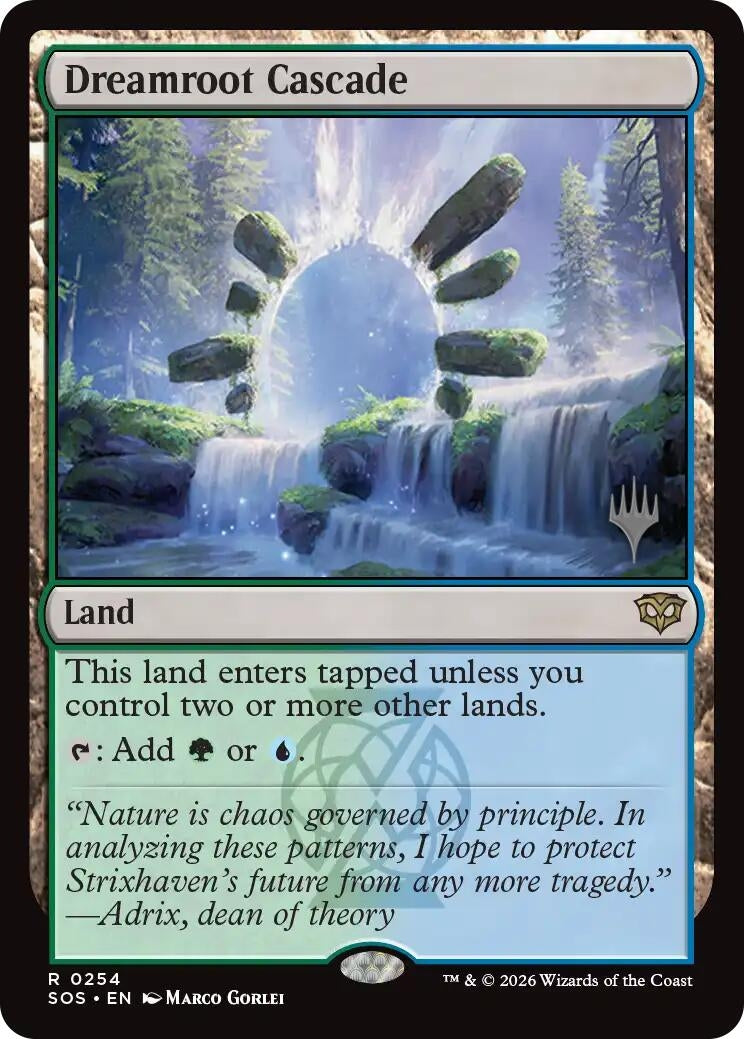 Image for Dreamroot Cascade (254) (PPSOS) - Magic: The Gathering