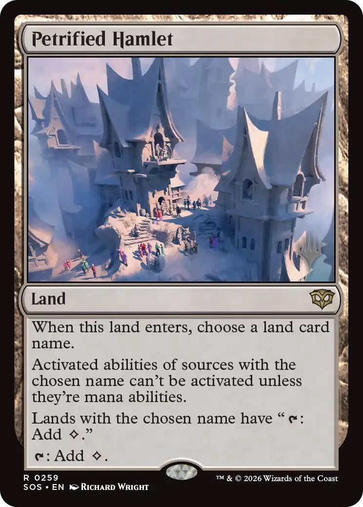 Image for Petrified Hamlet (259) (PPSOS) - Magic: The Gathering