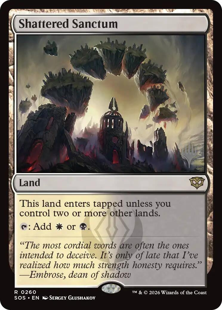Image for Shattered Sanctum (260) (PPSOS) - Magic: The Gathering