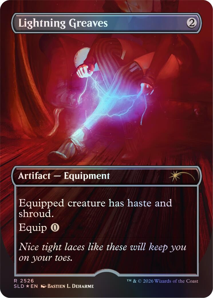 Image for Lightning Greaves (2526) (2526) (SLD) - Magic: The Gathering