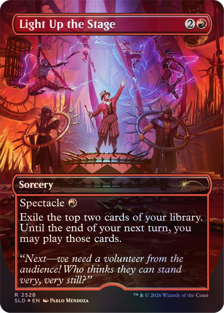 Image for Light Up the Stage (2528) (SLD) - Magic: The Gathering