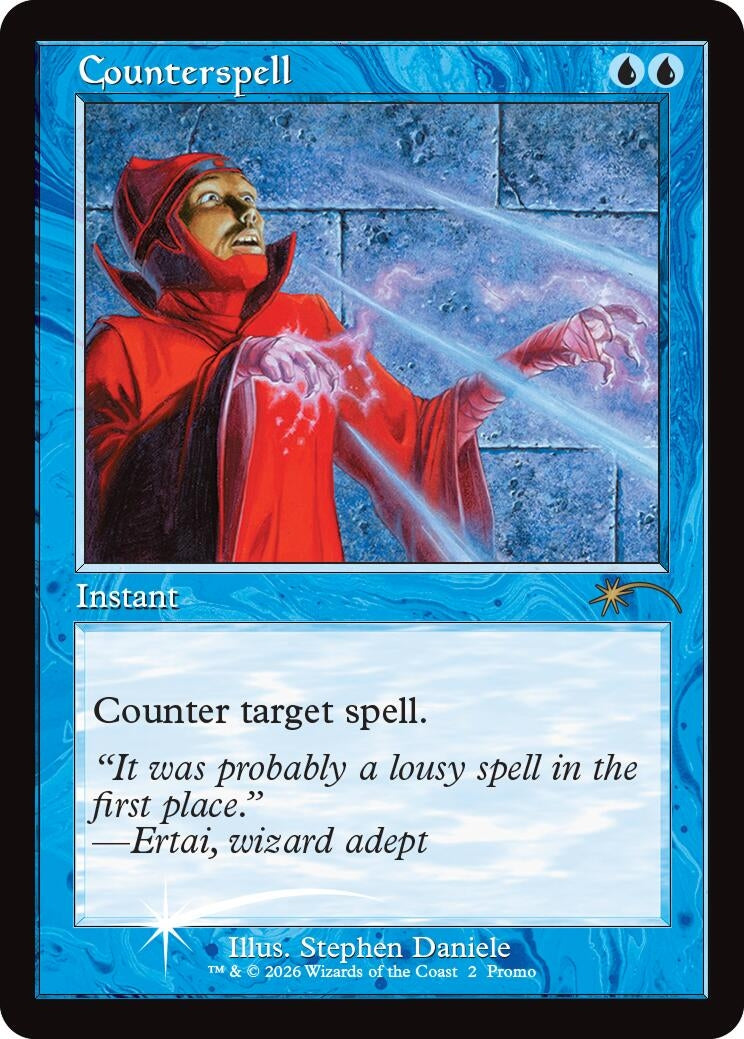 Image for Counterspell (Retro Frame) (2) (MFP) - Magic: The Gathering