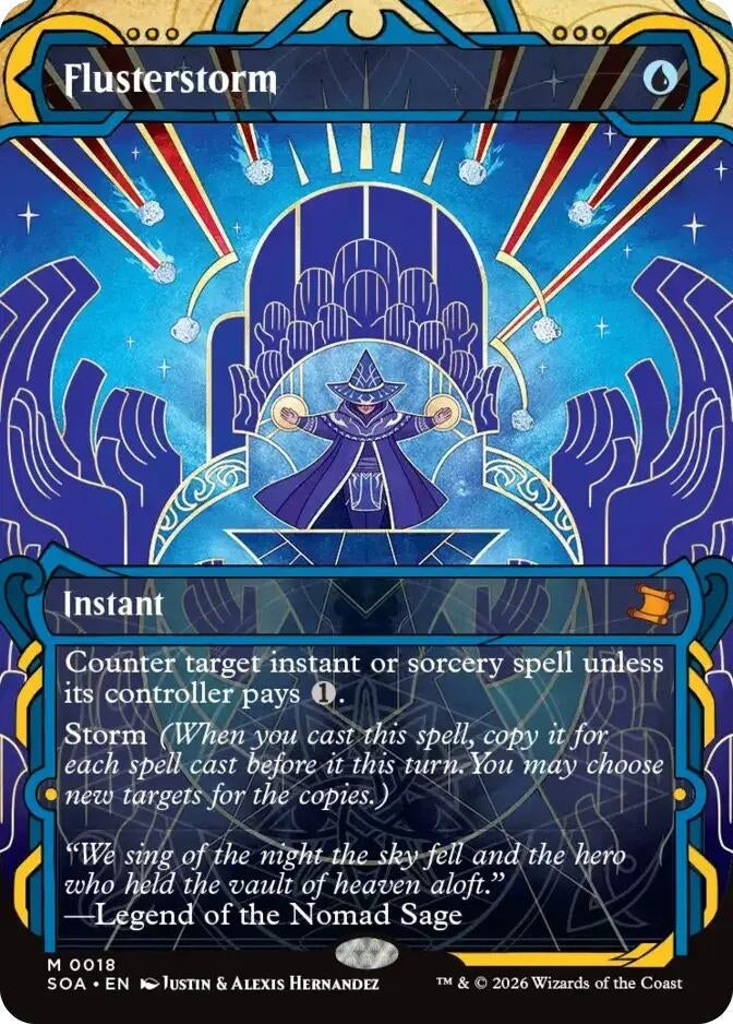 Image for Flusterstorm (18) (SOA) - Magic: The Gathering
