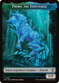 Image for Primo, The Indivisible // Treasure Double-Sided Token (24 // 12) (SOC) - Magic: The Gathering