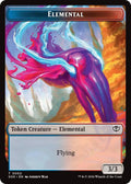 Image for Elemental (0002) // Treasure Double-Sided Token (2 // 12) (SOS) - Magic: The Gathering