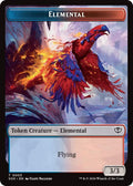 Image for Elemental (0003) // Treasure Double-Sided Token (3 // 12) (SOS) - Magic: The Gathering