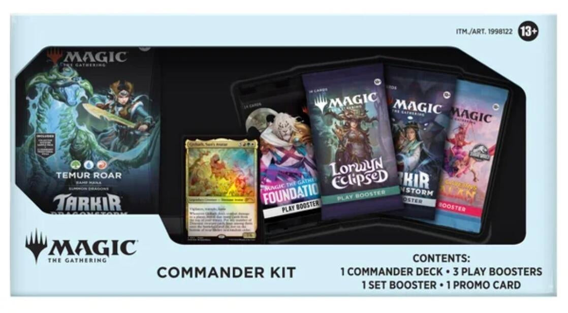 Image for Tarkir: Dragonstorm Commander Kit - Temur Roar - Magic: The Gathering