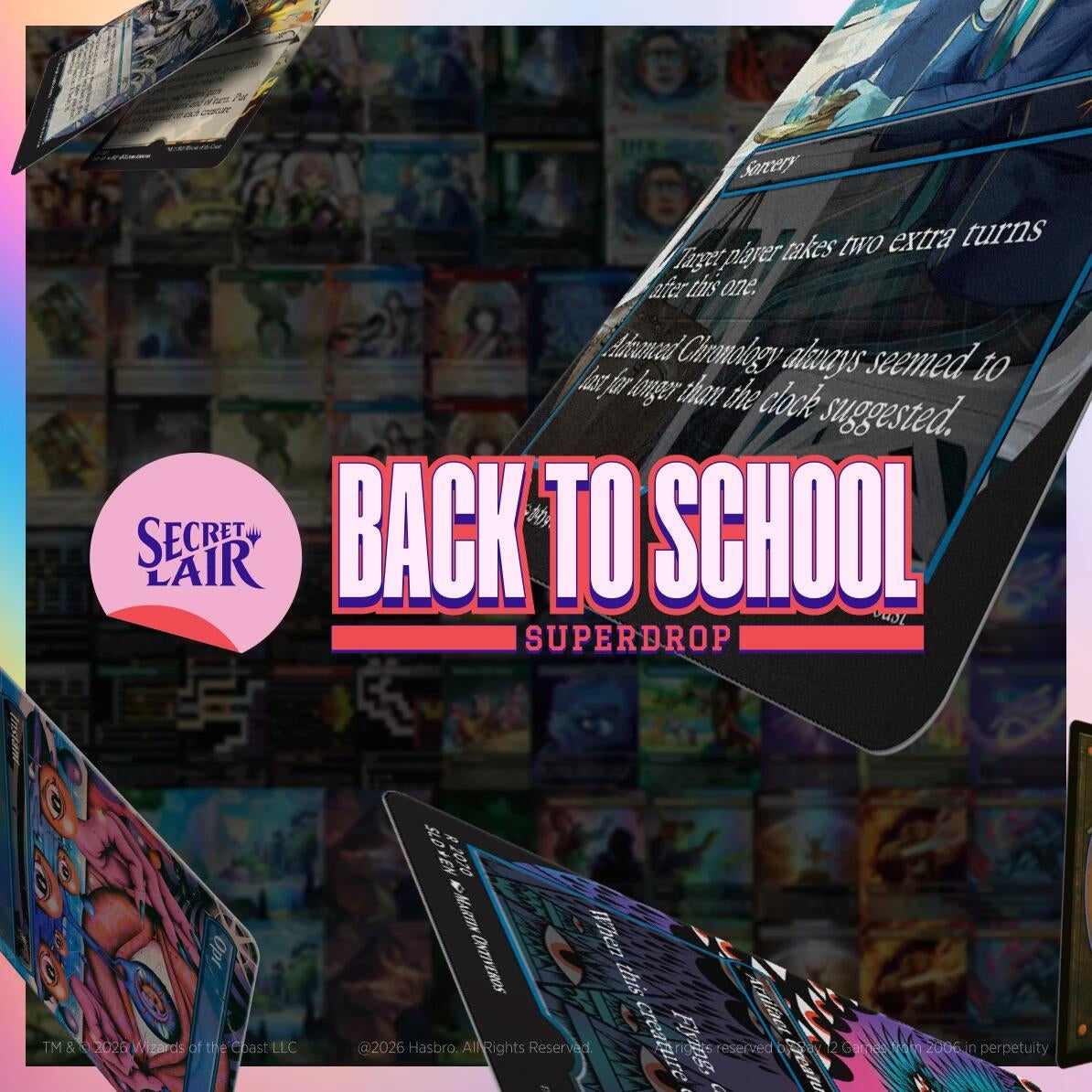 Image for Secret Lair Back to School Superdrop: This Will Be On The Test Everything Bundle - Magic: The Gathering