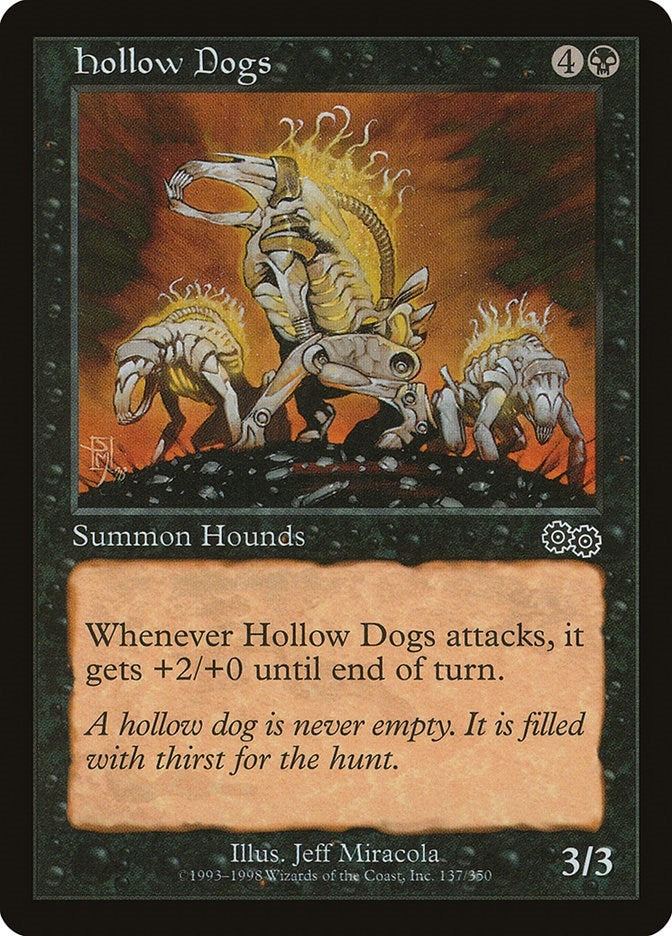 Image for Hollow Dogs (137) (USG) - Magic: The Gathering