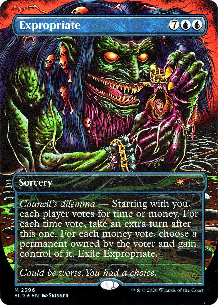 Image for Expropriate (2396) (SLD) - Magic: The Gathering