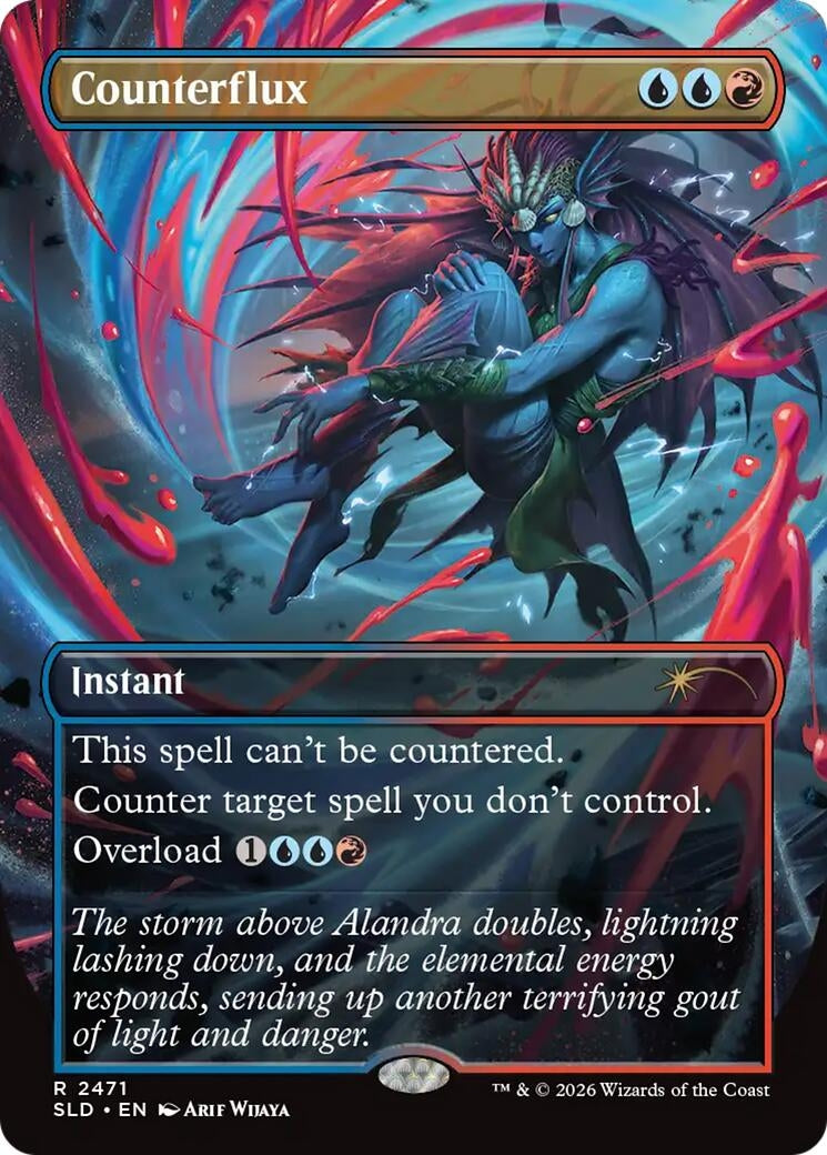 Image for Counterflux (2471) (2471) (SLD) - Magic: The Gathering