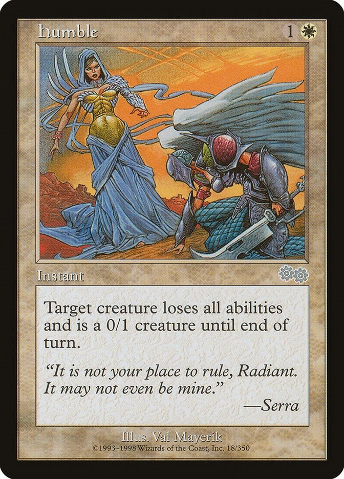 Image for Humble (18) (USG) - Magic: The Gathering