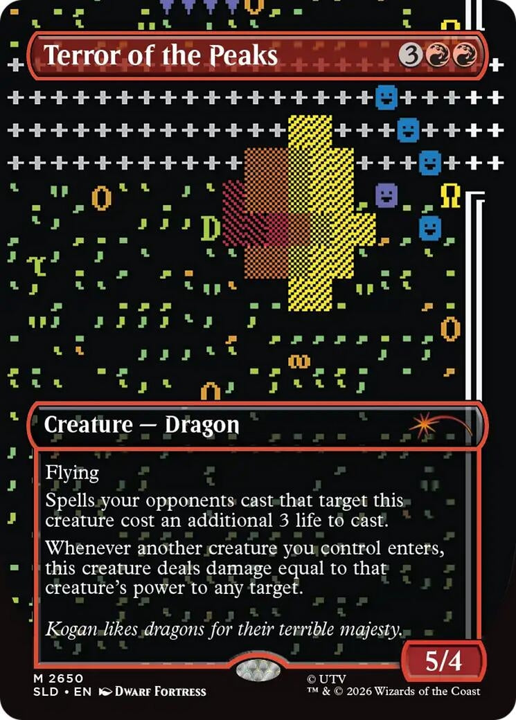 Image for Terror of the Peaks (2650) (SLD) - Magic: The Gathering
