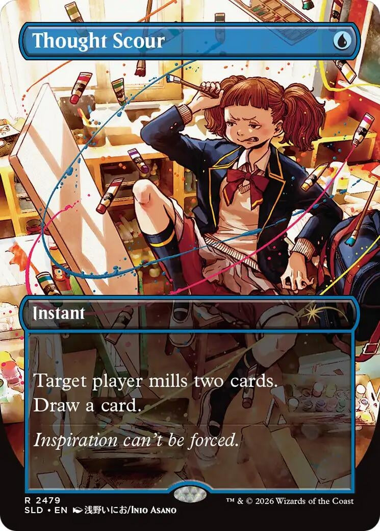 Image for Thought Scour (2479) (SLD) - Magic: The Gathering