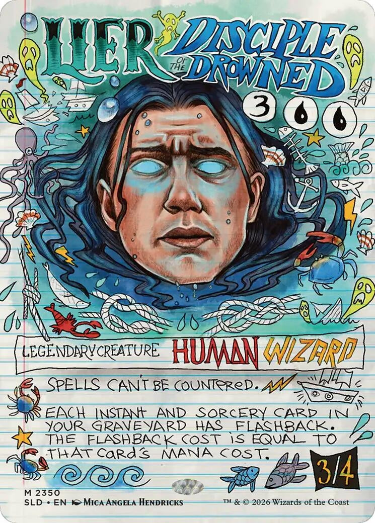 Image for Lier, Disciple of the Drowned (2350) (SLD) - Magic: The Gathering