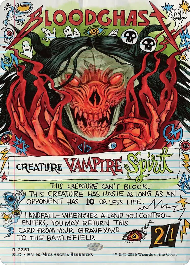 Image for Bloodghast (2351) (2351) (SLD) - Magic: The Gathering