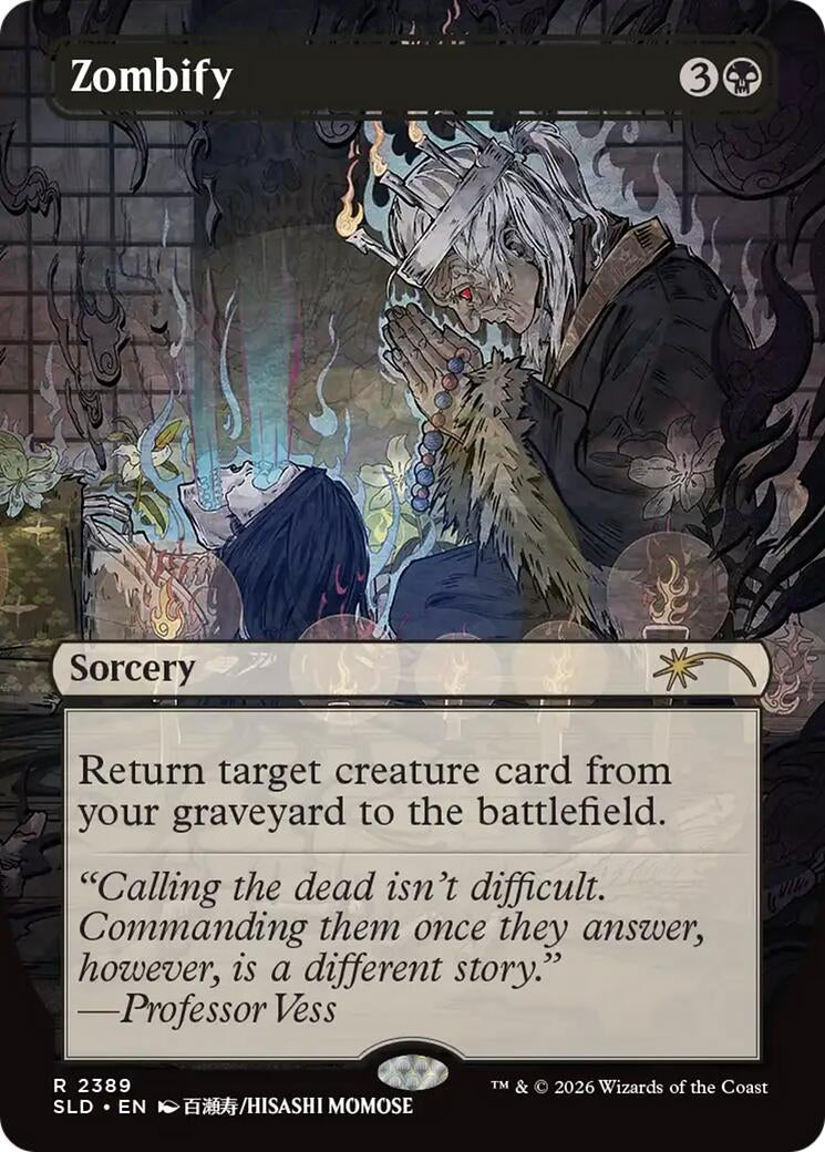 Image for Zombify (2389) (SLD) - Magic: The Gathering