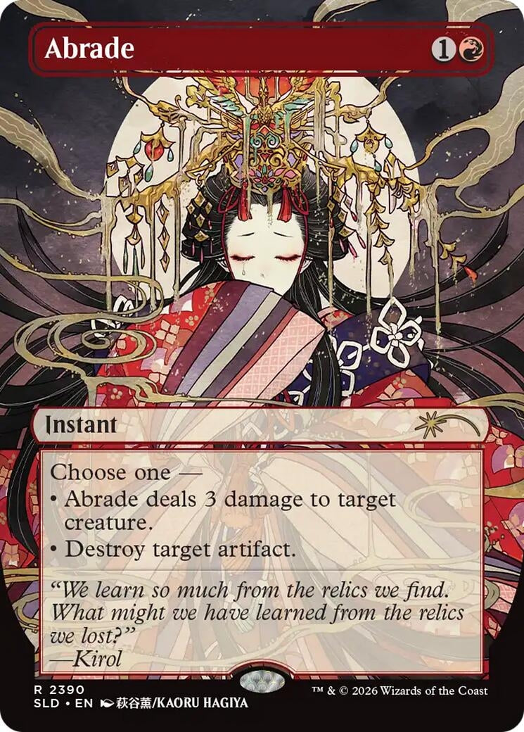 Image for Abrade (2390) (2390) (SLD) - Magic: The Gathering