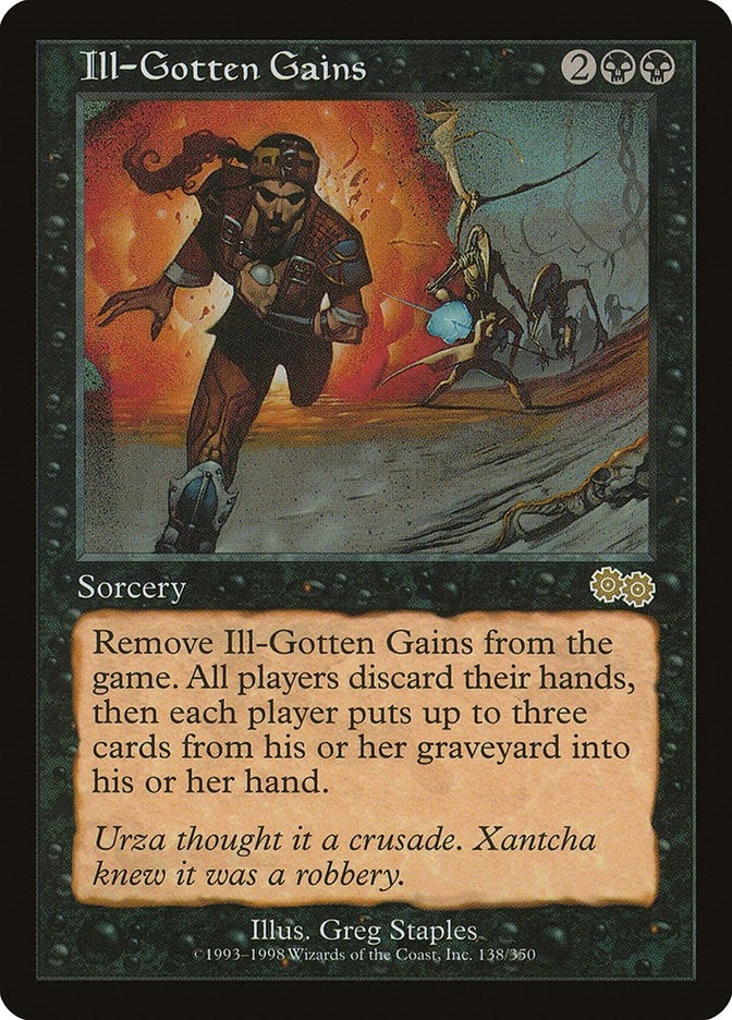 Image for Ill-Gotten Gains (138) (USG) - Magic: The Gathering