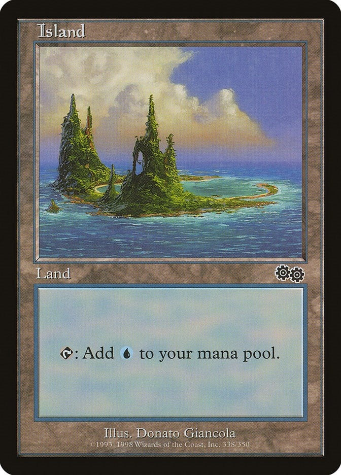 Image for Island (338) (338) (USG) - Magic: The Gathering