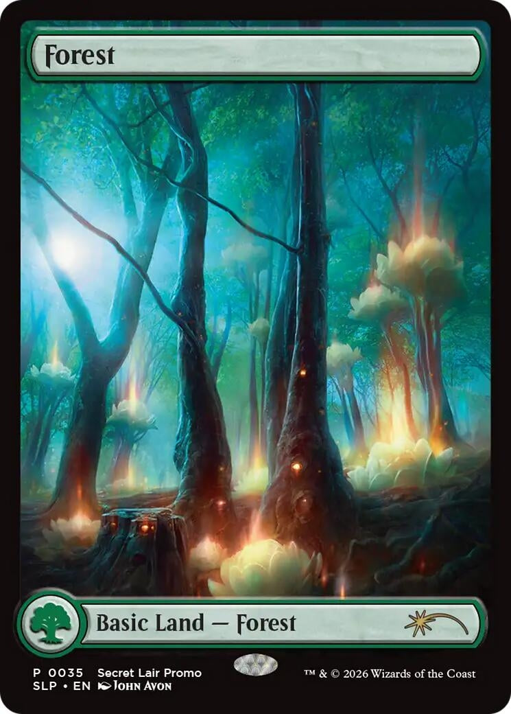 Image for Forest (0035) (35) (SLP) - Magic: The Gathering